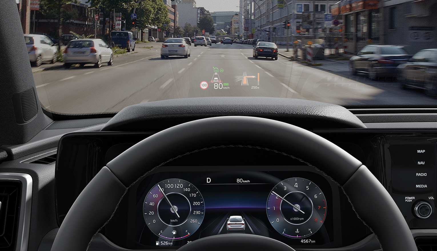 MÀN HÌNH HEAD-UP DISPLAY